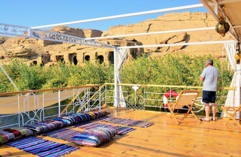 Les Pyramides et le Nil en dahabieh - Luxor nil dahabeya