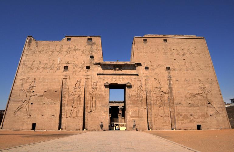 Les Pyramides et le Nil en dahabieh - Temple d’Edfou