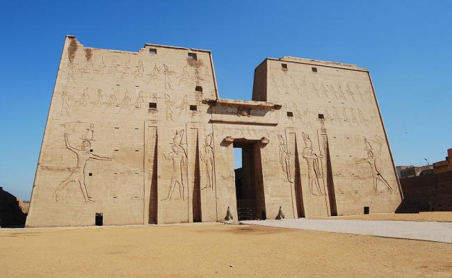 Le temple d'Edfou