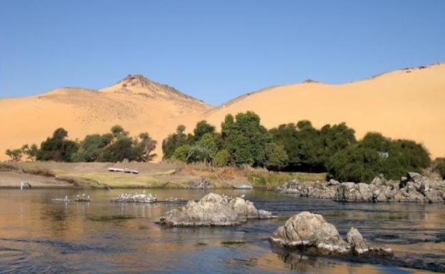Les cataractes d'Aswan