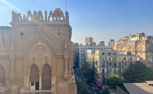 Arrivée au Caire