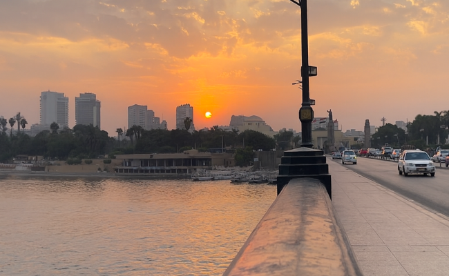 Arrivée au Caire